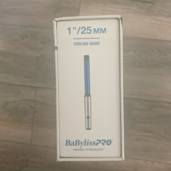 NEW BABYLISSPRO NANO TITANIUM 1" CURLING WAND - Picture 4 of 7